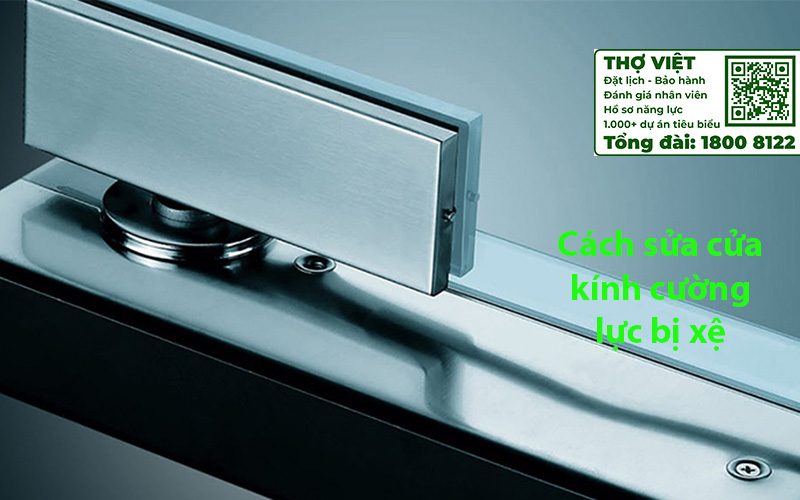 Cách chỉnh kính cường lực bị xệ