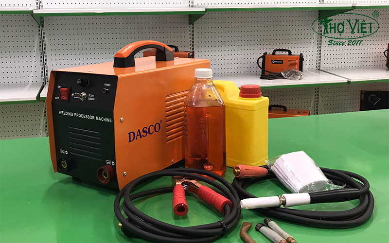 Đánh bóng mối hàn inox bằng cơ điện hóa