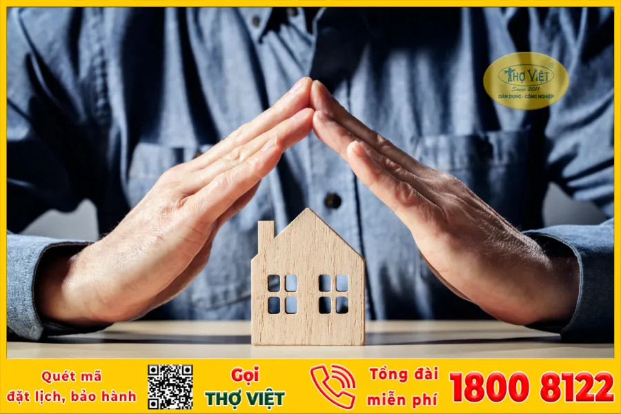 Chống thấm giúp cho ngôi nhà được bảo vệ trong thời tiết xấu
