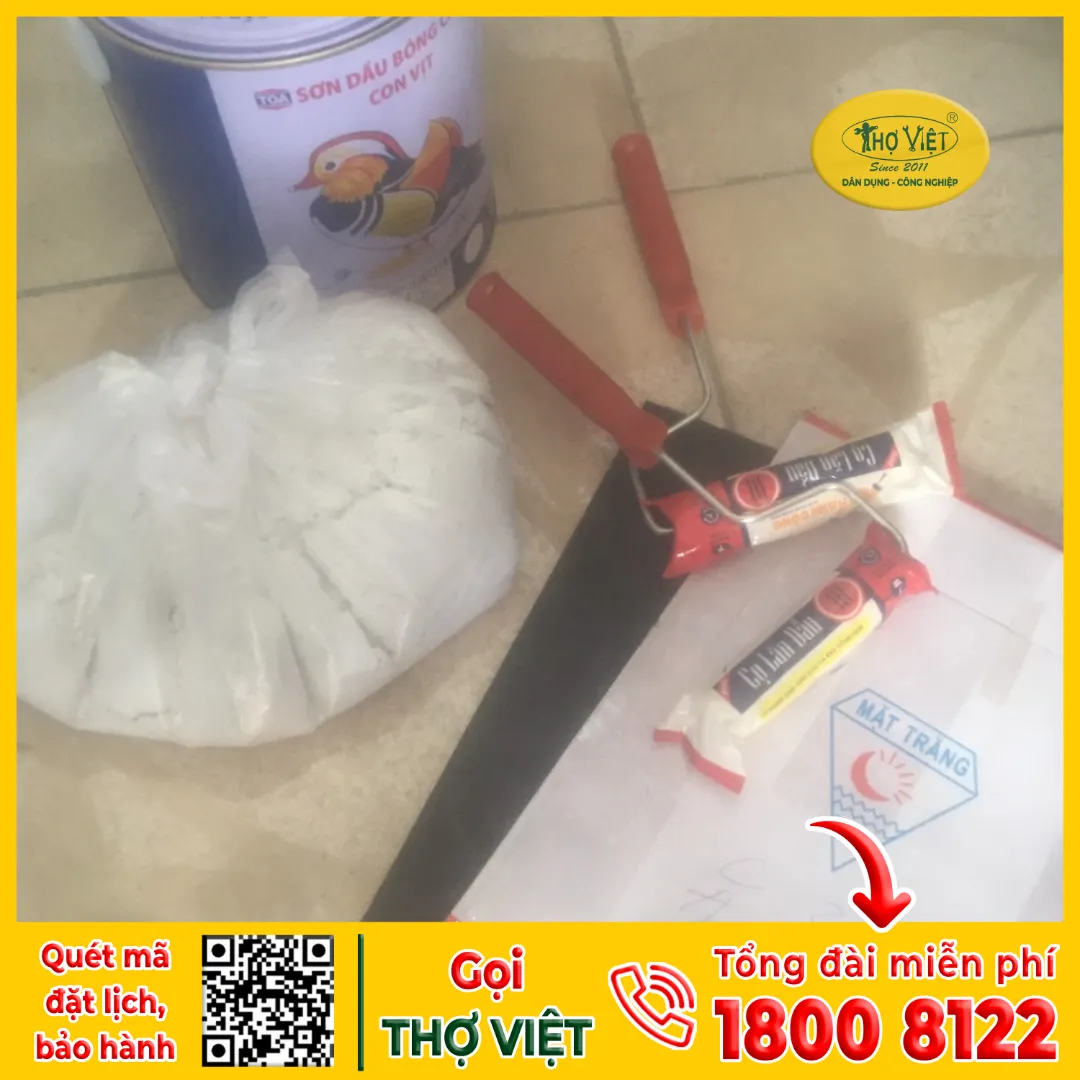 Hình ảnh thực tế xây dựng Thợ Việt thi công dự án chống thấm tại quận 12