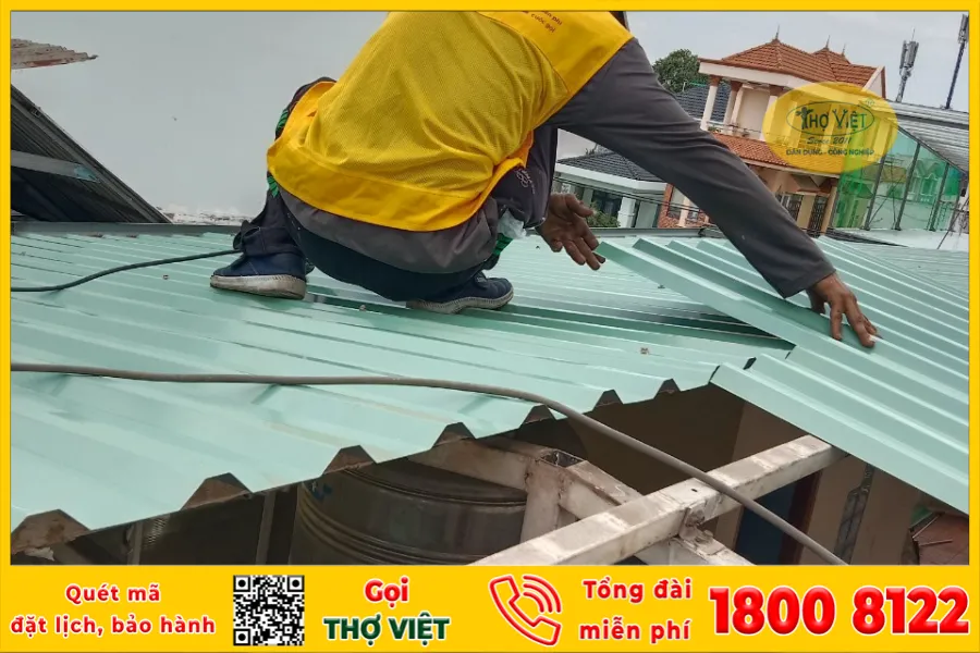 vẫn bảo hành cho khách hàng khi có vấn đề công trình
