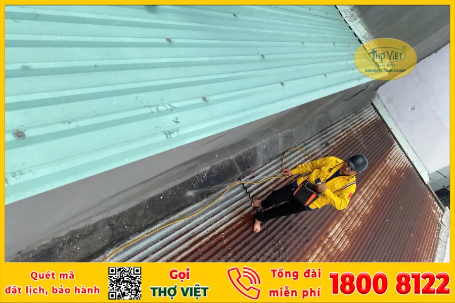 kiểm tra và lên kế hoạch trước khi chống thấm