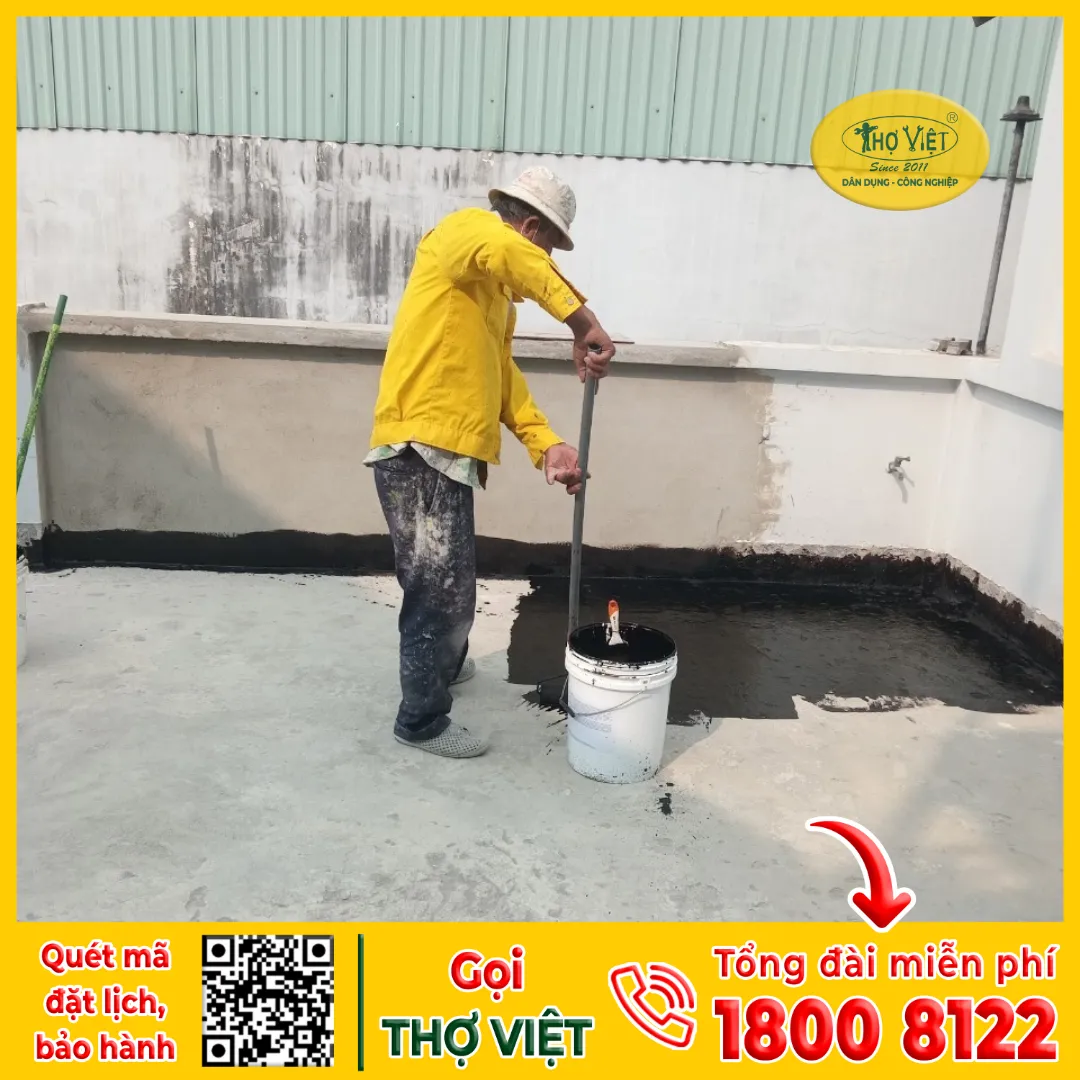 Thợ Việt luôn sử dụng vật liệu chất lượng trong quá trình thi công