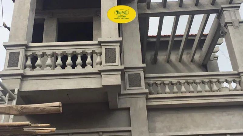 Hình ảnh thực tế các mẫu lan can lục bình