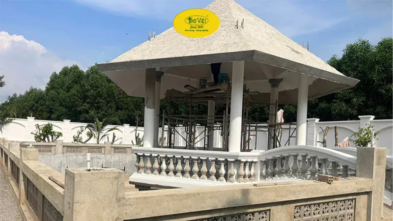Hình ảnh thực tế các mẫu lan can lục bình