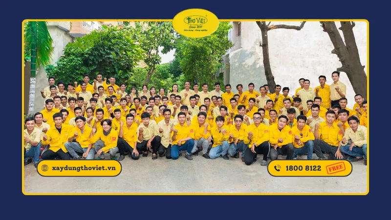 đơn vị thi công thợ việt