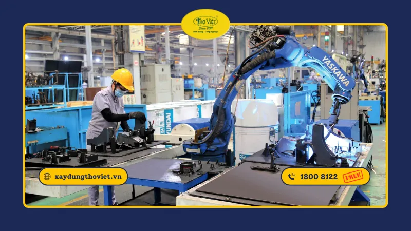 Thợ cơ khí có bao gồm 5 cấp bậc tại Việt Nam