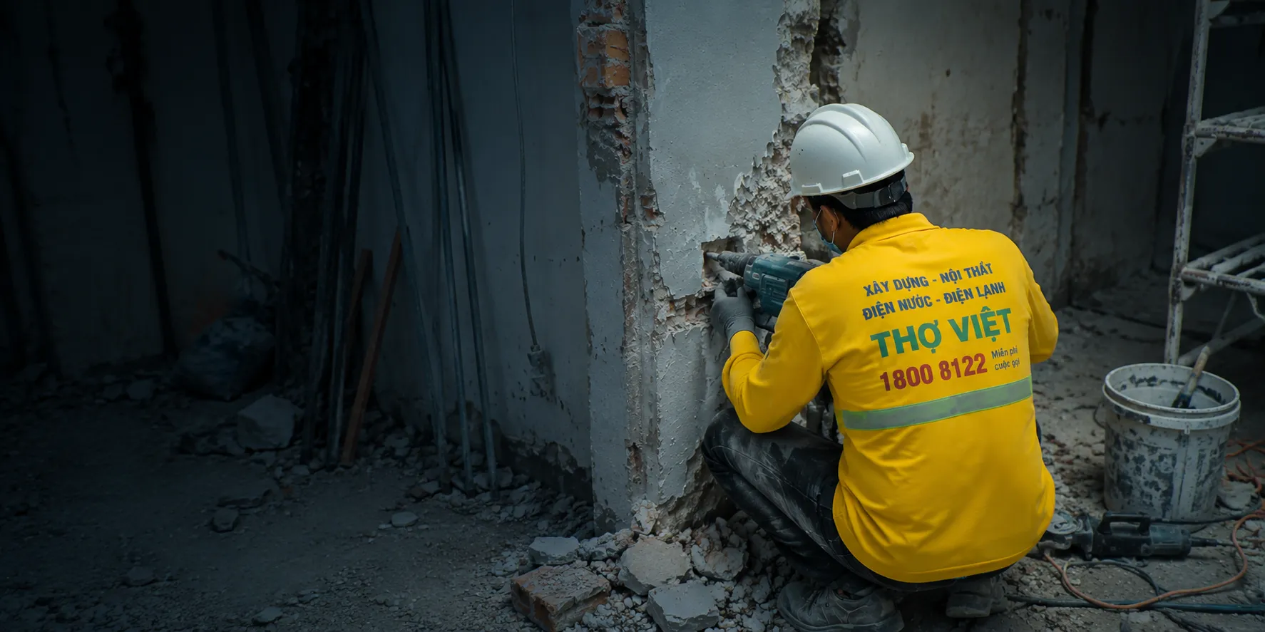 Dịch vụ sửa nhà trọn gói tại TP.HCM — Xây Dựng Thợ Việt