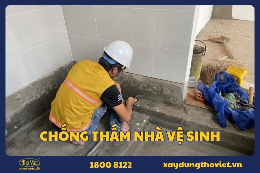 Dịch vụ chống thấm nhà vệ sinh uy tín, CÓ BẢO HÀNH