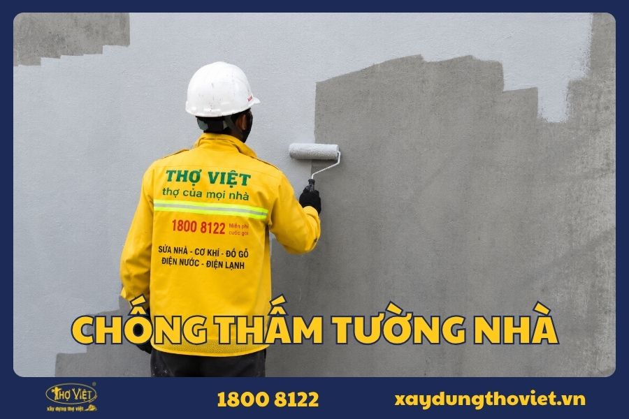 Dịch vụ chống thấm tường nhà chuyên nghiệp, giá rẻ tại TP.HCM