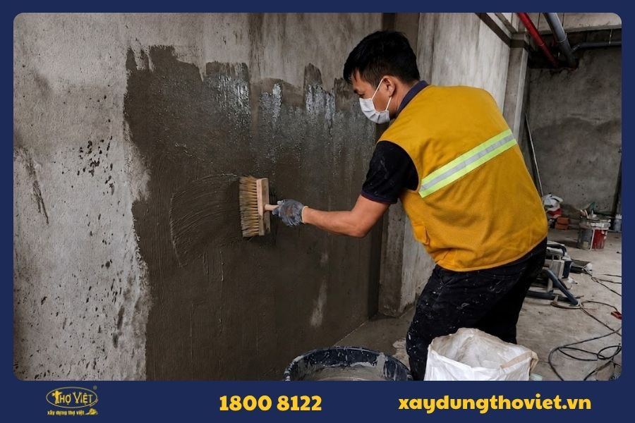 Chống thấm tường bên trong nhà (chống thấm ngược)