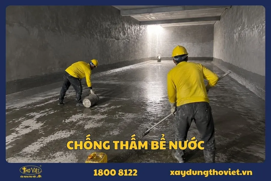 Dịch vụ chống thấm bể nước