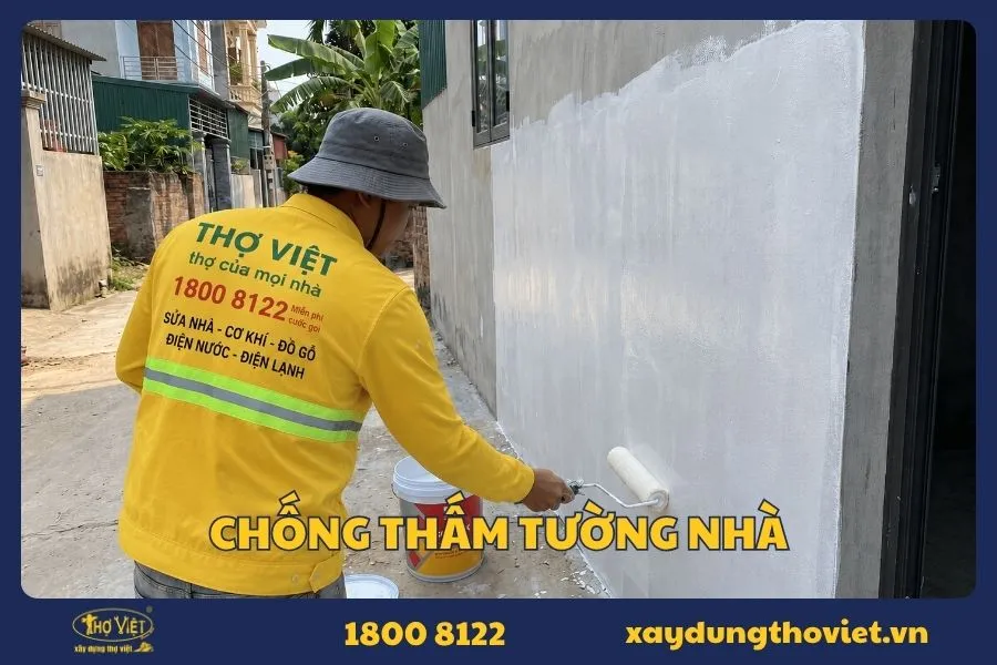 Dịch vụ chống thấm tường nhà