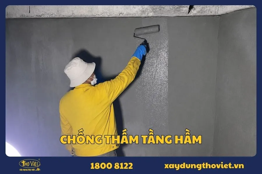 Dịch vụ chống thấm tầng hầm