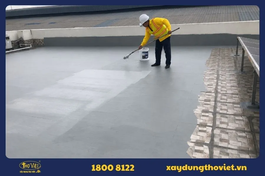 Bảng giá dịch vụ chống thấm sân thượng trọn gói mới