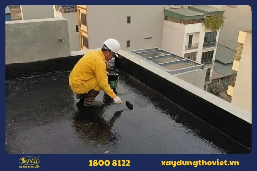 Năng lực thi công chống thấm tại Xây Dựng Thợ Việt