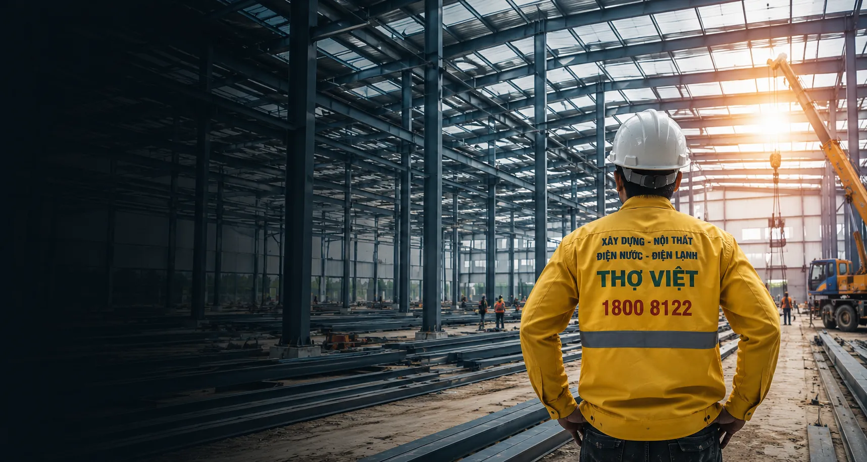 Nhà xưởng khung thép ở HCM