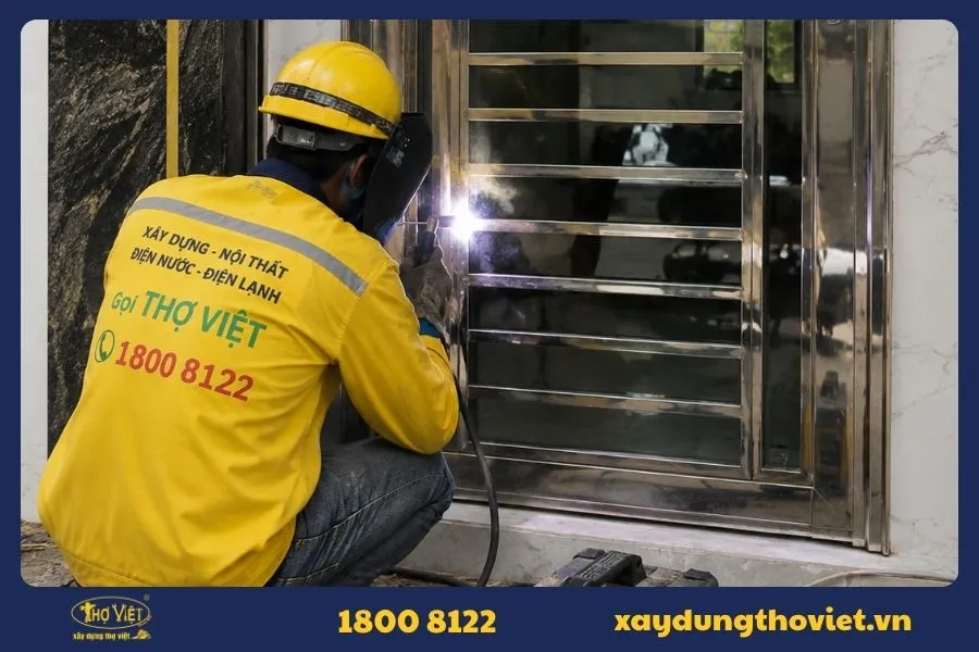 Báo giá dịch vụ hàn inox mới