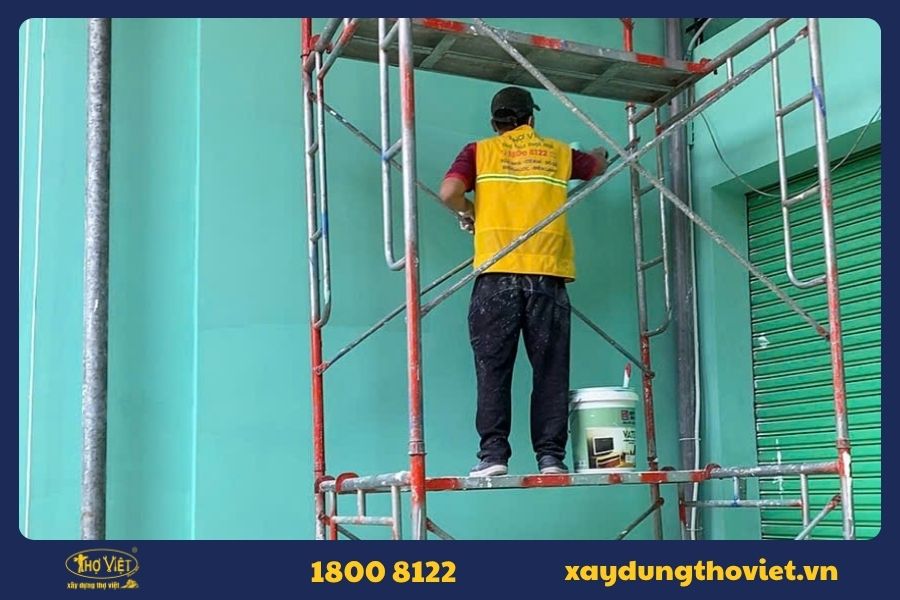 Dịch vụ sơn lại nhà cũ uy tín TPHCM