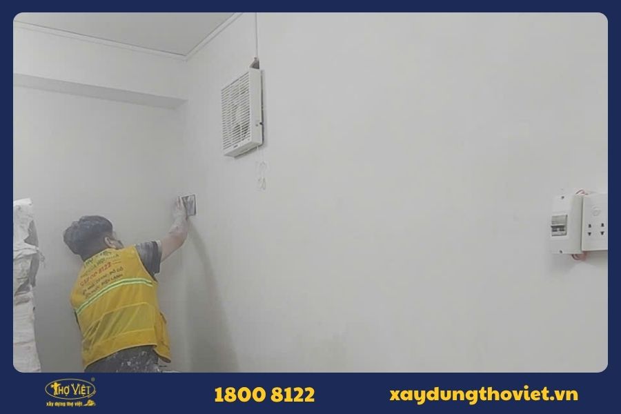 Quy trình sơn nhà mới xây đúng tiêu chuẩn kỹ thuật