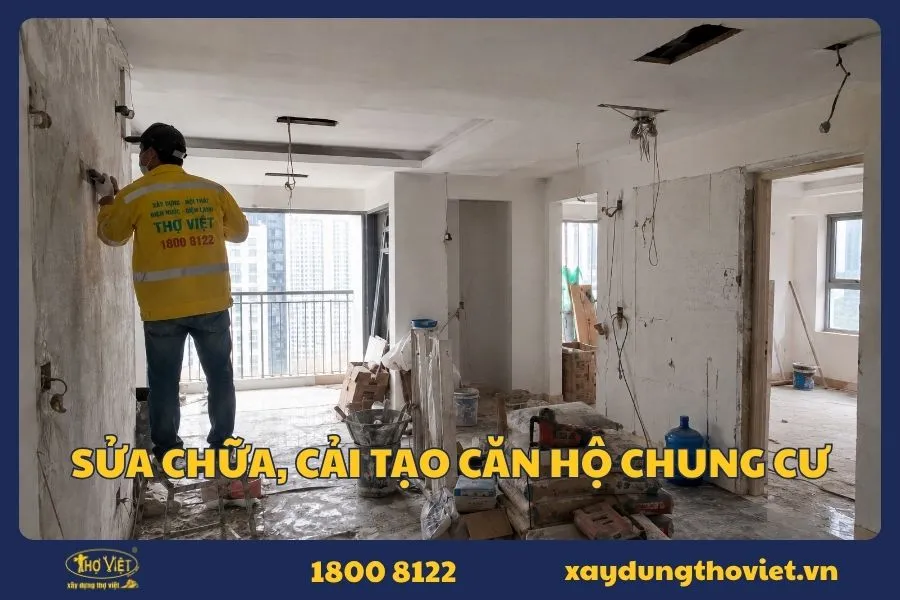 sửa chữa nhà chung cư