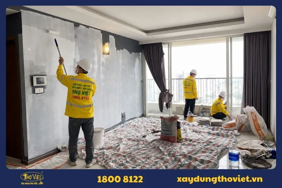 Bảng báo giá sửa căn hộ chung cư mới