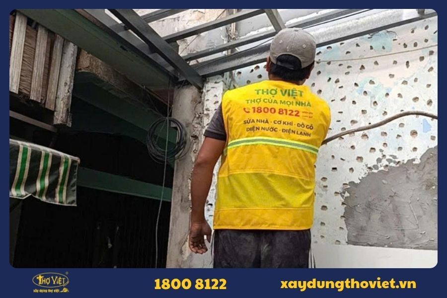 Quy trình sửa nhà chuyên nghiệp, an toàn