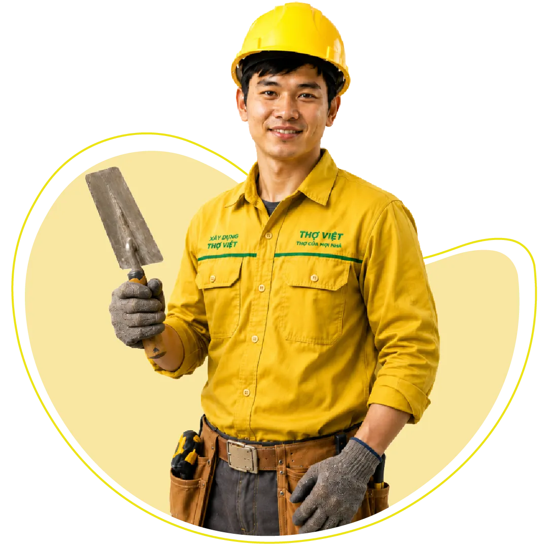 Dịch vụ xây dựng sửa nhà Thợ Việt