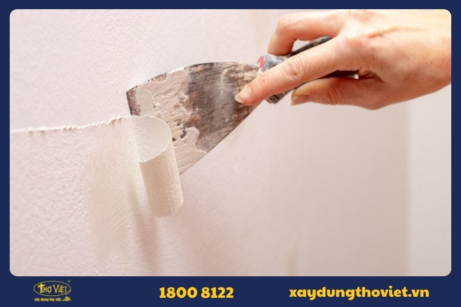 Cách sơn lại tường cũ đúng kỹ thuật