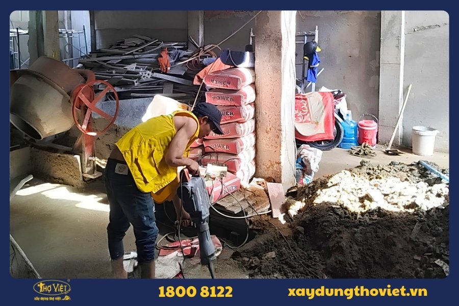 Nâng cấp không gian lầu 1