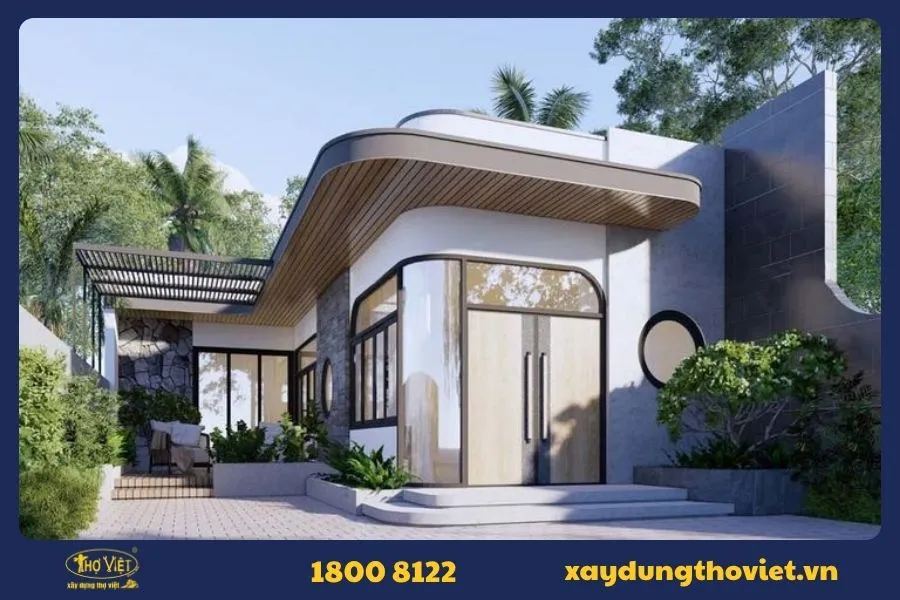 Mẫu cải tạo nhà cấp 4 phong cách hiện đại