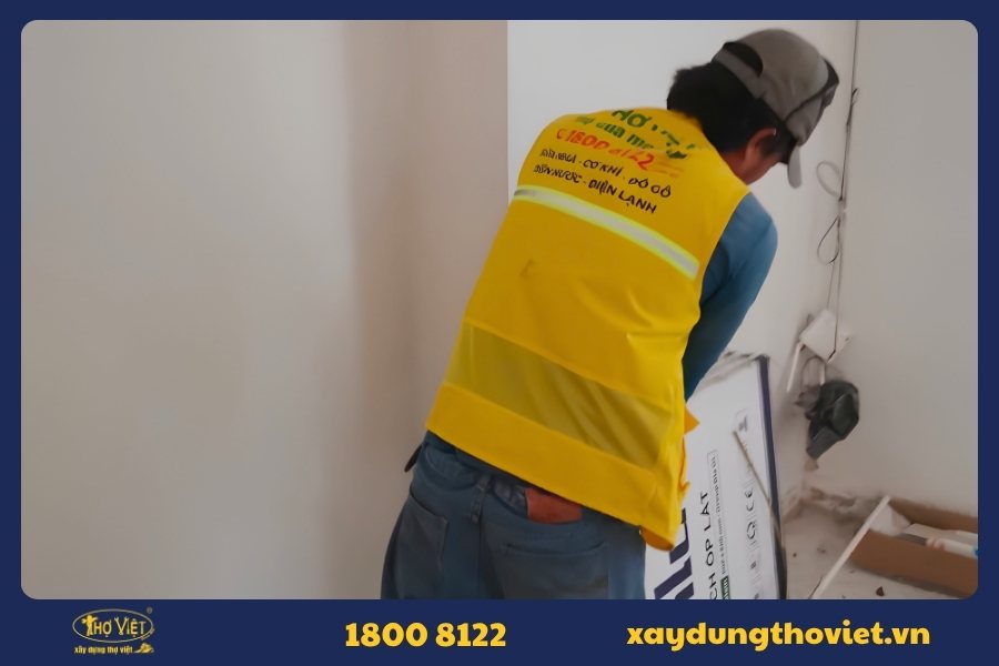 Quy trình sửa phòng khách XDTV