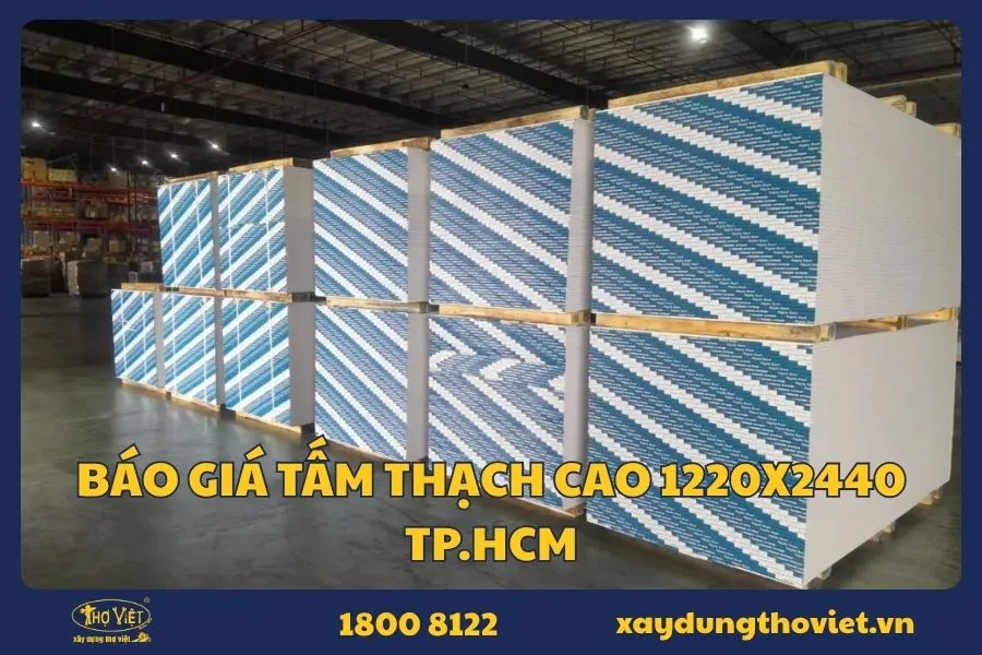 giá tấm thạch cao 1220x2440