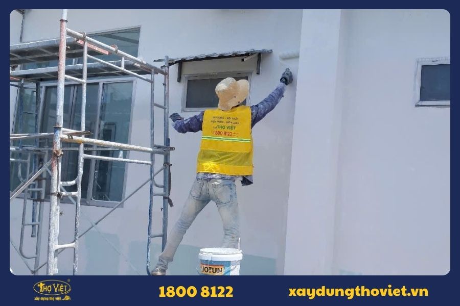 Những yếu tố ảnh hưởng đến chi phí sơn nhà tại quận 1
