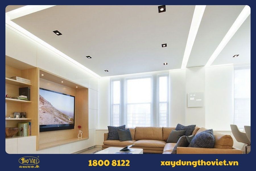 Các sắc độ màu trắng sơn trần phổ biến