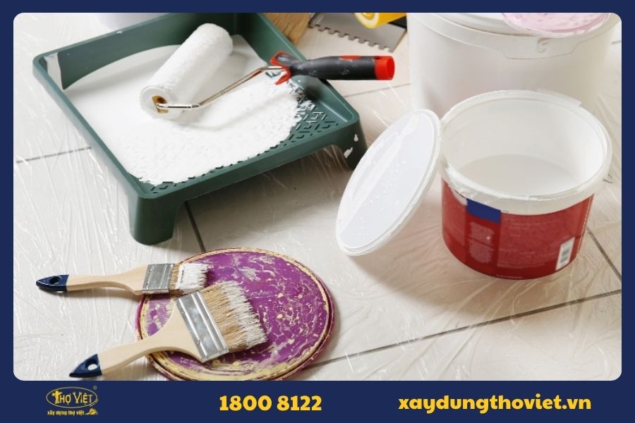 Dụng cụ và vật liệu cần chuẩn bị trước khi thi công