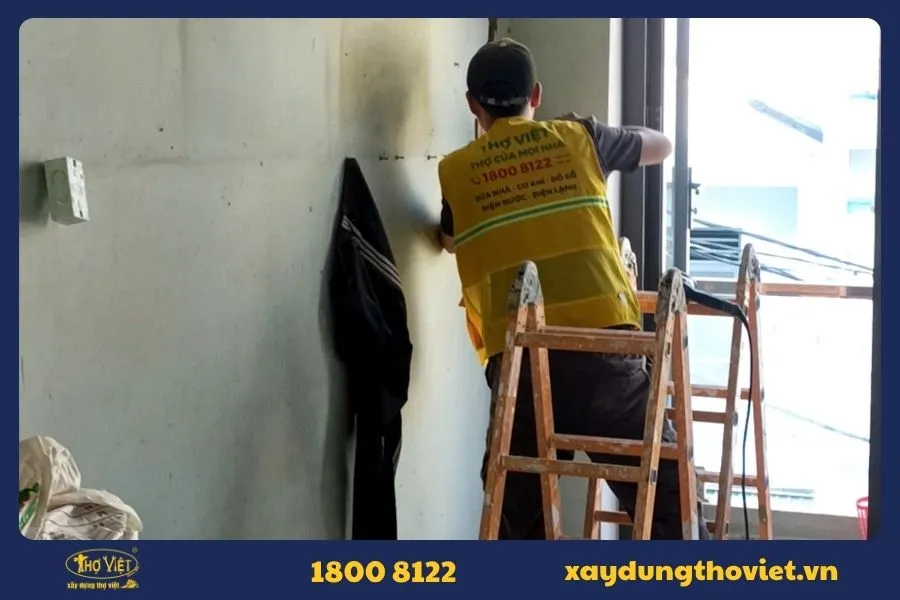 Quy trình sửa nhà huyện Bình Chánh tại Xây Dựng Thợ Việt