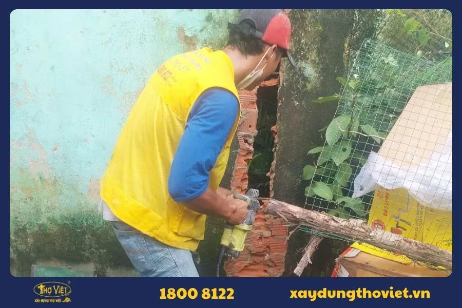 Hạng mục sửa nhà nhận thi công tại Gò Vấp