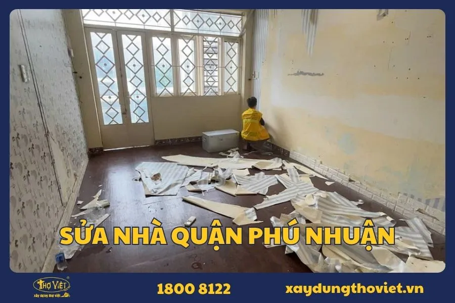 Thợ sửa nhà quận phú nhuận chuyên nghiệp