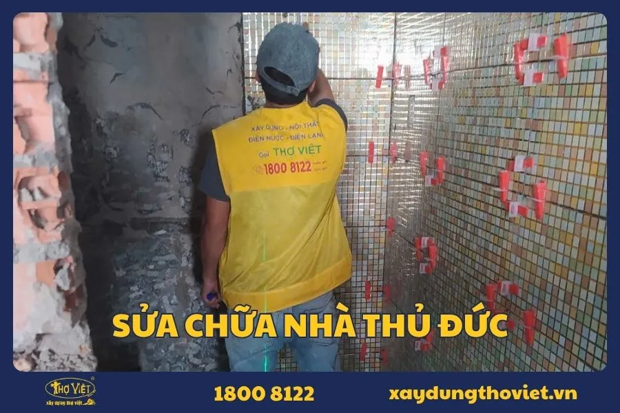 Dịch vụ sửa nhà Thủ Đức trọn gói, báo giá mới nhất