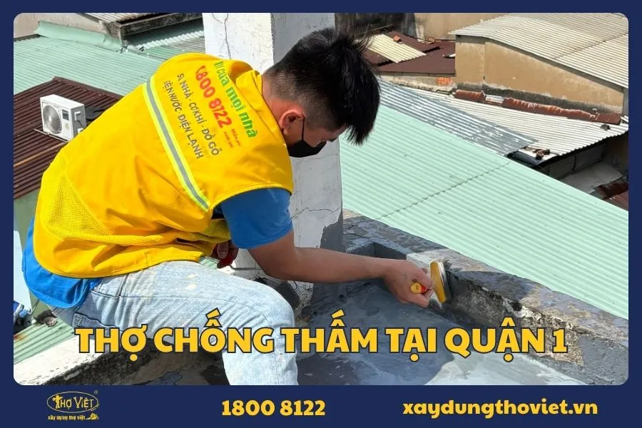 Thợ chống thấm tại quận 1