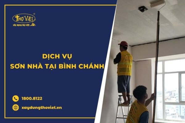 Thợ sơn nhà tại Bình Chánh trọn gói