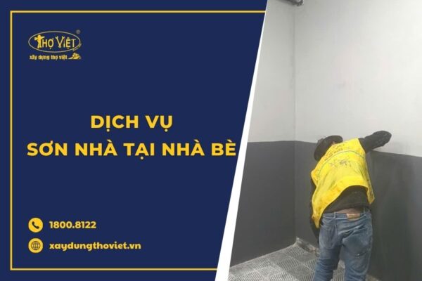 Thợ sơn nhà tại Nhà Bè trọn gói