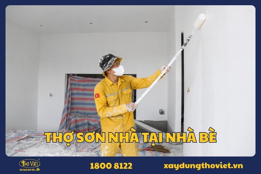 Dịch vụ thợ sơn nhà trọn gói tại Nhà Bè