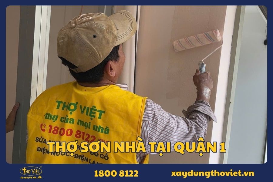 Thợ sơn nhà tại quận 2 uy tín, thi công đẹp