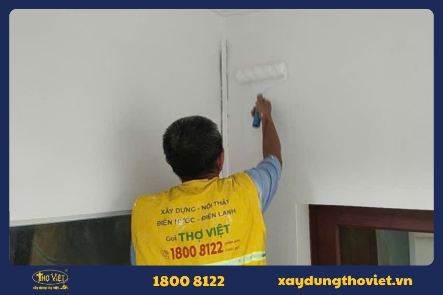 Quy trình sơn nhà tại quận 3 đúng kỹ thuật