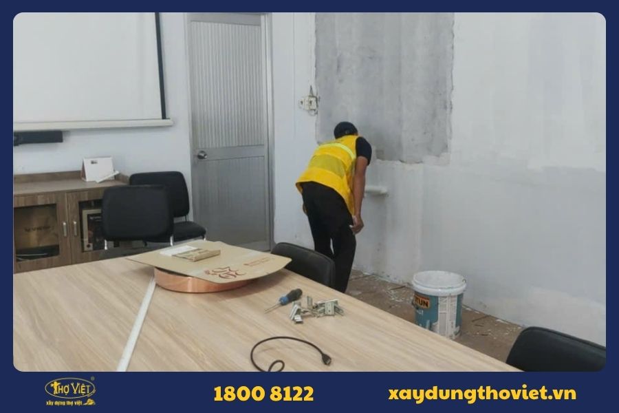 Quy trình thi công sơn nhà chuyên nghiệp