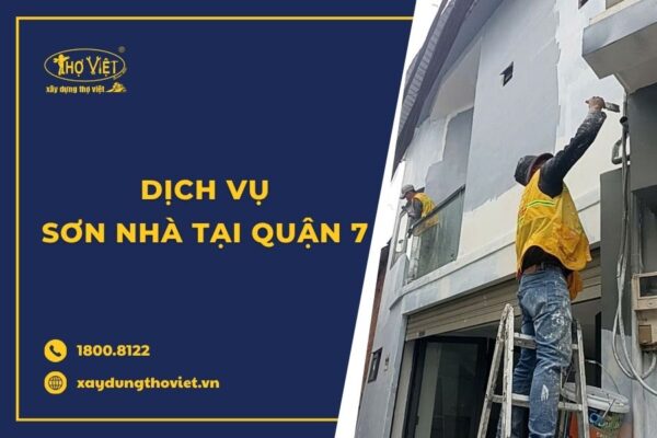 Thợ sơn nhà tại quận 7 tin cậy