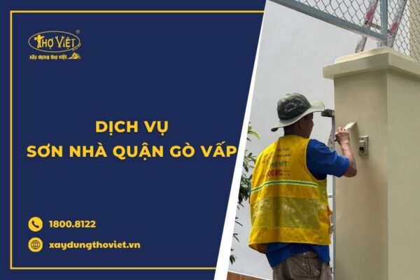 Thợ sơn nhà tại quận Gò Vấp trọn gói