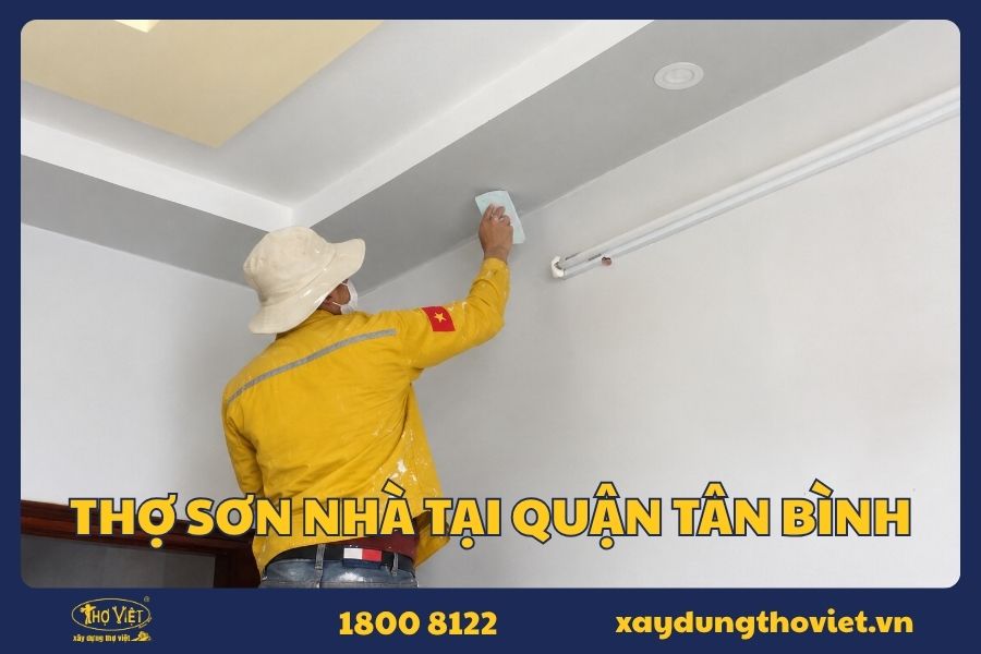 Thợ sơn nhà tại quận Tân Bình uy tín
